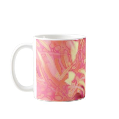 Pink Slush Coffee Mug by dndartstudio