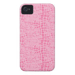 Pink Snakeskin Pattern Iphone 4 Case-mate Case