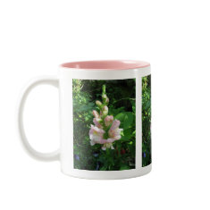 Pink Snapdragon mug
