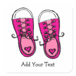 Pink Sneakers Sticker