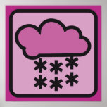 pink snow 02 poster
