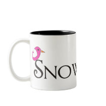 Pink Snowbird mugs