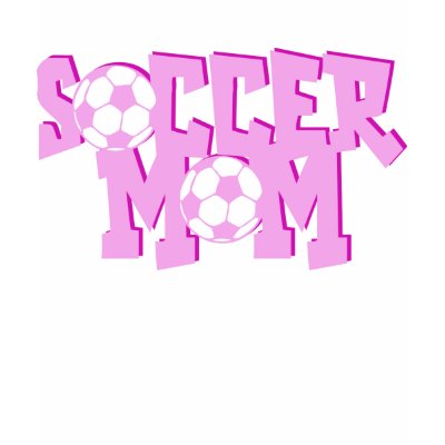 Pink Soccer Mom T-shirt by SoccerCentral