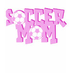 Pink Soccer Mom t-shirts