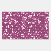 Pink Sparkle Rectangle Stickers