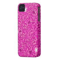 Pink sparkly hearts iphone 4 barely case iphone 4 cases