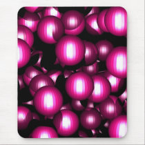 Pink Spheres Mousepad mousepads