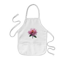 Pink Spider Mum Apron