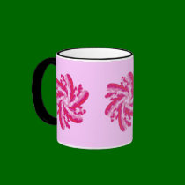 Pink Spiral mugs