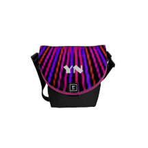 Pink Spirit Circle custom Messenger Bag