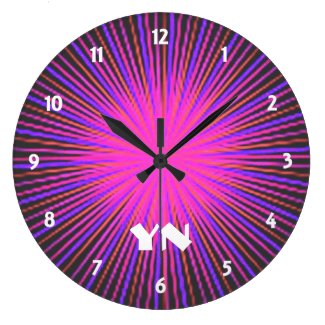 Pink Spirit Circle custom Wallclock