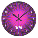 Pink Spirit Circle custom Wallclock