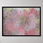 Pink Splatters Posters