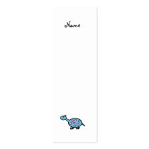 Pink spotted baby dinosaur business card