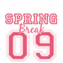 Pink Spring Break 09 Tshirt