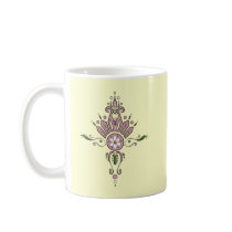 Pink Spring Curly-Cue Mug