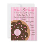 Pink Sprinkles Personalized Invites