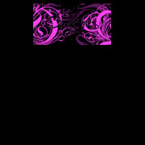 Pink Square Scroll T t-shirts