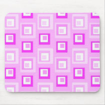 Pink squares mousepads by christigmc Pink squares mousepads