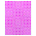 Pink Squares on Plaid Scrapbook Paper Pages Custom Letterhead
