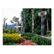 Pink Stanley Park, Vancouver flowers postcards