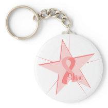 Pink Star keychains