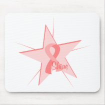 Pink Star mousepads