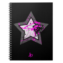Pink Star Notebook notebooks
