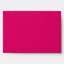 Pink Star of David Damask Envelope