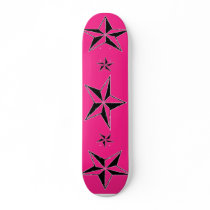 Pink Star Skate Boards