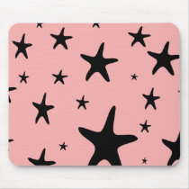 Pink Starfish Mousepad