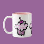 pink stars cupcake