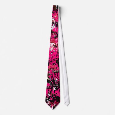 Scenester Stars & Hearts Unisex Neck Tie designed by Roseanne Jones.