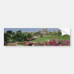 Pink State capitol, flower gardens, Phoenix, Arizo Bumper Sticker
