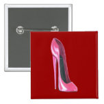 Pink stiletto shoe