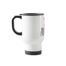 Pink Stiletto Shoes and Lilies Coffee Mug