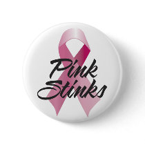Pink Stinks buttons