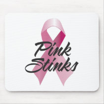 Pink Stinks mousepads