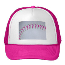 Pink Stitches Baseball / Softball Mesh Hat