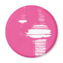 Pink Stocking Run magnets