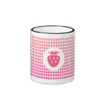 Pink Strawberry mug