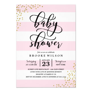 Baby Shower Invitations  Custom Baby Shower Invites  Zazzle
