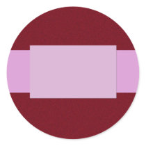 Pink Stripe Invitation stickers by MissMissyLue Pink Stripe Invitation stickers