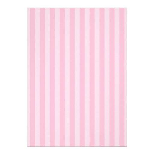 Pink Stripe Paris Themed Sweet 16 Birthday Personalized Invite
