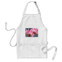 Pink Stripe Phalaenopsis Orchid aprons