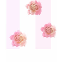 Pink Stripes and Roses t-shirts
