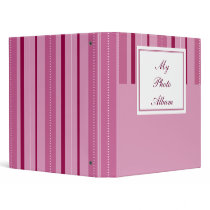 Pink Stripes Avery Binder by myhome71 Pink Stripes Avery Binder