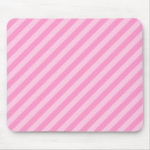 Pink Stripes. Mousepads