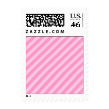 Pink Stripes. Postage Stamps
