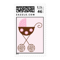 Pink Stroller Stamp